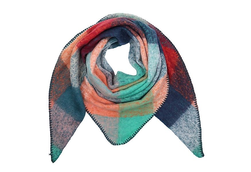 MIRROSI Dreieckstuch kuschliger und warmer Dreiecksschal ca.198x65 cm, (KAR günstig online kaufen