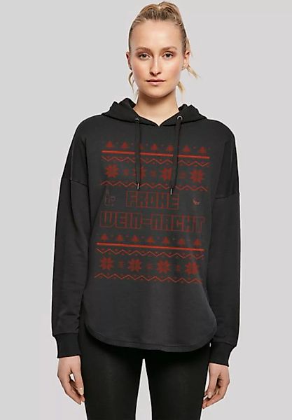 F4NT4STIC Kapuzenpullover Frohe Wein-Nacht Print günstig online kaufen