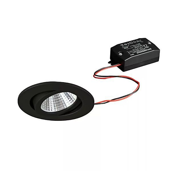 Brumberg LED-Einbaustrahler 7W 230V rund schwarz - 38261083 günstig online kaufen