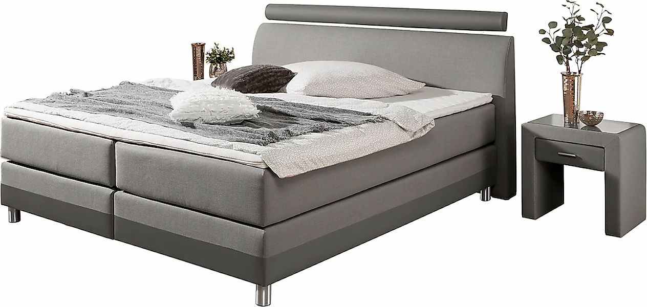 INOSIGN Boxspringbett, in H2, H3 oder H4 erhältlich günstig online kaufen