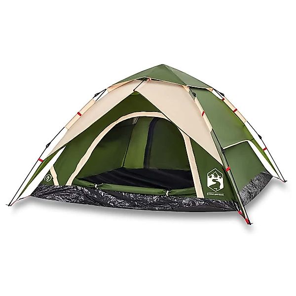vidaXL Kuppelzelt Kuppel-Campingzelt 4 Personen Grün günstig online kaufen