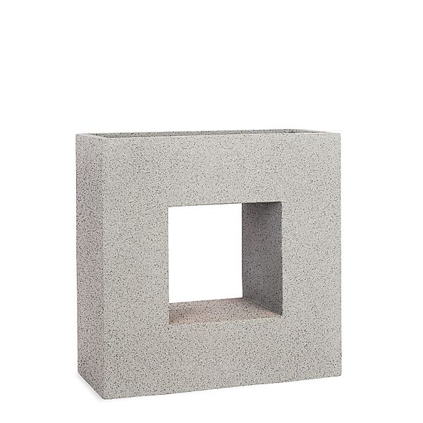 Pflanzwerk Hochbeet Pflanzkübel Vista Premium Frostbeständig 66 cm Grau günstig online kaufen