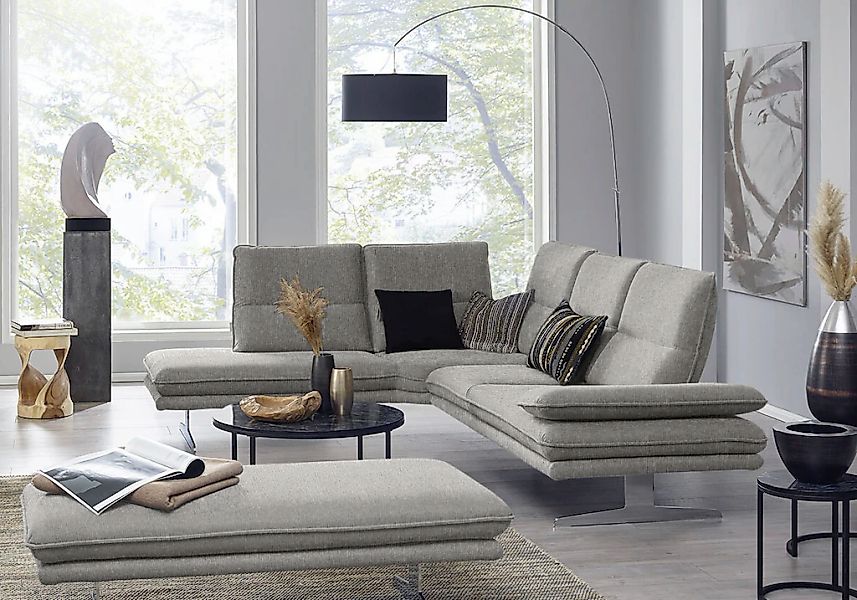 W.SCHILLIG Ecksofa "broadway, Designsofa, mit tollem Sitzkomfort, L-Form", günstig online kaufen