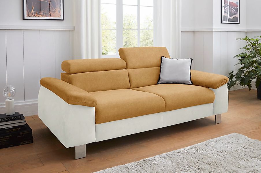 COTTA 3-Sitzer "Komaris, B: 193 cm" mit Kopfteilverstellung günstig online kaufen