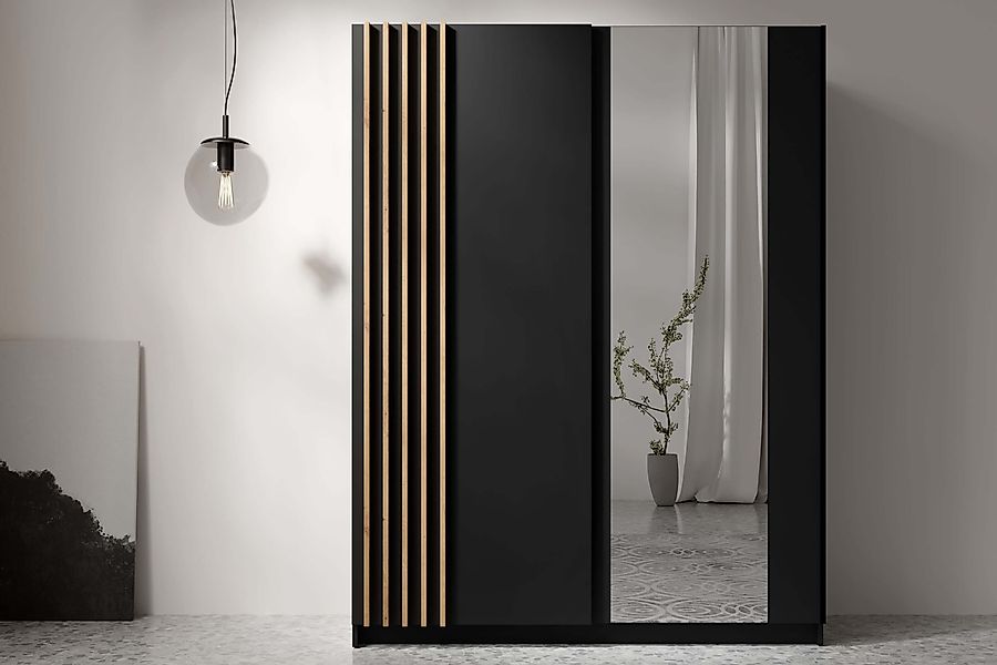 KONSIMO® Schwebetürenschrank CASTARI Kleiderschrank, mit dekorativen günstig online kaufen