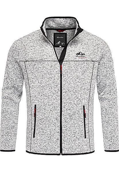Amaci&Sons Fleecejacke HARVEY Fleecejacke Herren Strickfleece günstig online kaufen
