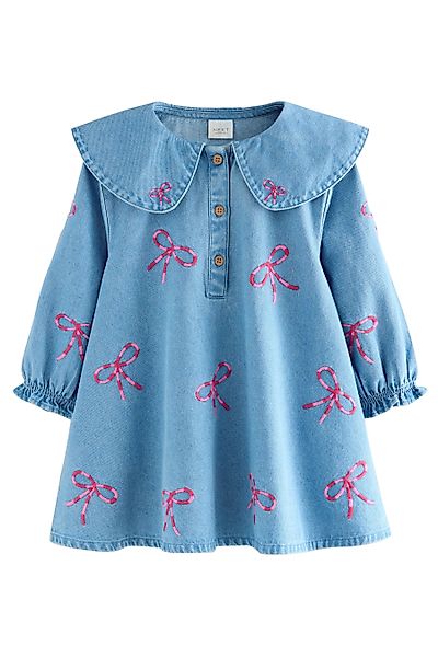 Next Jeanskleid Denim-Kleid mit Kragen (1-tlg) günstig online kaufen