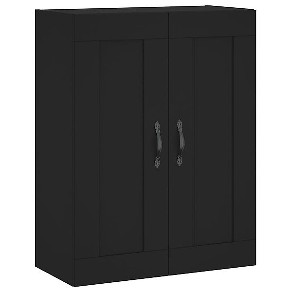 vidaXL Hängeschrank Wandschrank Schwarz 69,5x34x90 cm günstig online kaufen