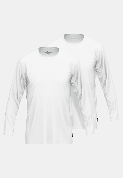 GÖTZBURG Langarmshirt "California" 2er Pack, basic, Langarm, bequem, Rundha günstig online kaufen