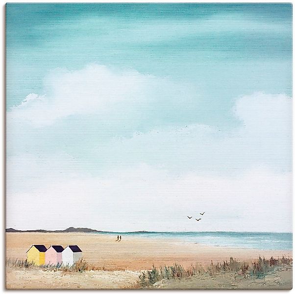 Artland Wandbild Sonniger Morgen III, Strand günstig online kaufen