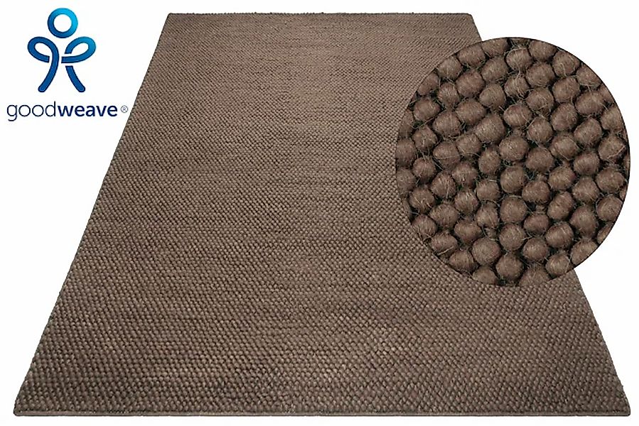 LeGer Home by Lena Gercke Wollteppich »Ainhoa, handgewebt, Wolle« rechtecki günstig online kaufen