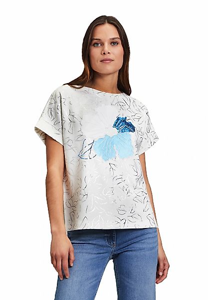 Betty Barclay Kurzarmshirt "Betty Barclay Damen Sweatpullover mit Rundhalsa günstig online kaufen