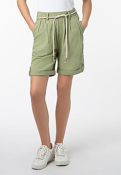 Eight2Nine Shorts Damen Stoffbermuda mit Kordelgürtel günstig online kaufen