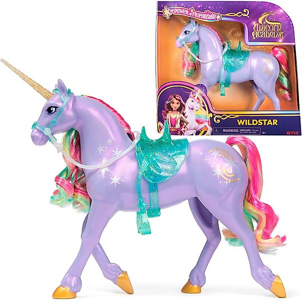 Spin Master Anziehpuppe Unicorn Academy Einhorn Wildstar, mit echter Mähne günstig online kaufen