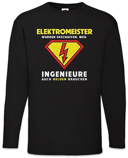 Urban Backwoods Langarmshirt Super Elektromeister Langarm T-Shirt Energie B günstig online kaufen