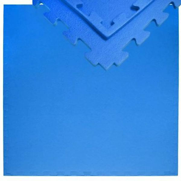 eyepower Trainingsmatte Puzzlematte Sportmatte 90x90x1,2 cm Blau blau günstig online kaufen