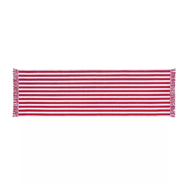 HAY - Stripes and Stripes Teppich/Läufer 200x60cm - raspberry ripple/LxB 20 günstig online kaufen