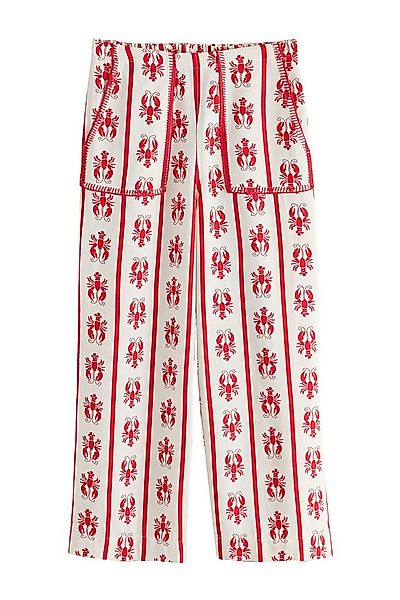 Next Stoffhose Verkürzte Hose mit geradem Beinschnitt (1-tlg) günstig online kaufen