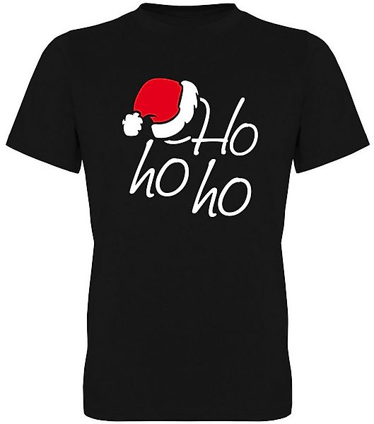 G-graphics T-Shirt Ho ho ho mit Santa´s Mütze Herren T-Shirt mit schönem Wi günstig online kaufen