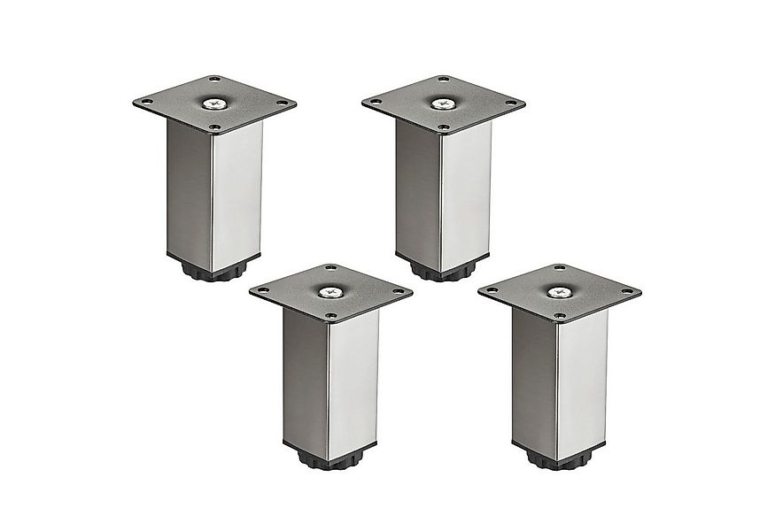 SO-TECH® Möbelfuß ZULU 38 x 38 mm 100 - 150 mm, belastbar bis 100 kg pro Fu günstig online kaufen