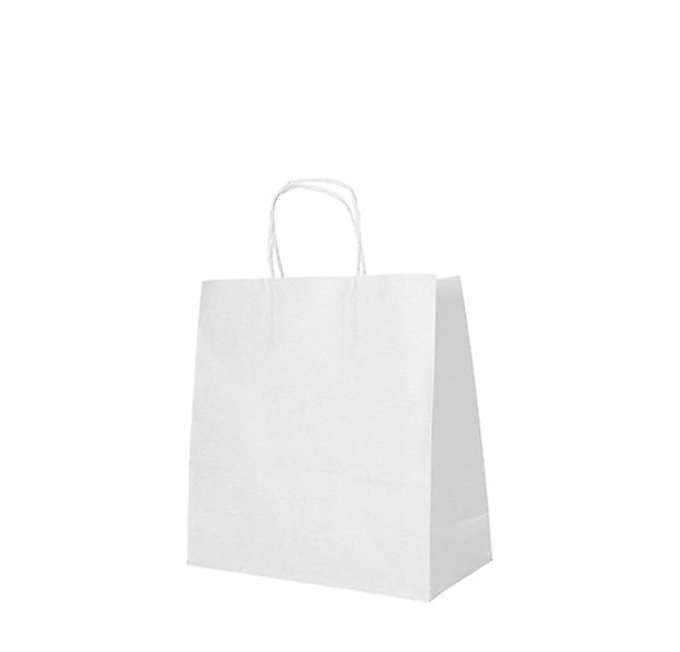 PAPSTAR Tragetasche 25 Tragetaschen, Papier 25cm günstig online kaufen