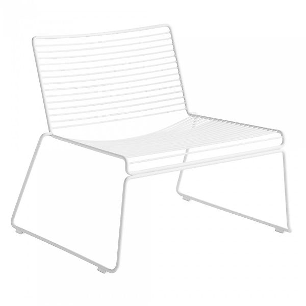 HAY - Hee Lounge Stuhl - weiß/pulverbeschichtet/BxHxT 72x67x67cm/für Innen- günstig online kaufen