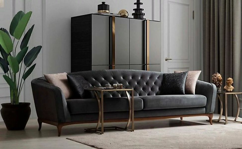 JVmoebel Sofa, Viersitzer Sofa Luxus 4 Sitzer Sofas Gepolsterte Couch Stoff günstig online kaufen