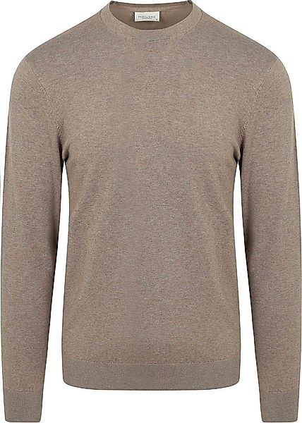 Profuomo Pullover Luxury Basic Taupe - Größe XL günstig online kaufen