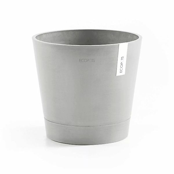 ECOPOTS Blumentopf "VENICE White Grey", BxTxH: 30x30x26 cm günstig online kaufen