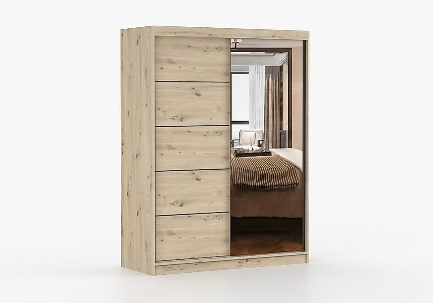imoebel24 Schwebetürenschrank VISTA 05A 150 cm günstig online kaufen