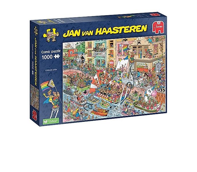 Jan van Haasteren Puzzle Jan van Haasteren Celebrate Pride 1000 Teile Puzzl günstig online kaufen