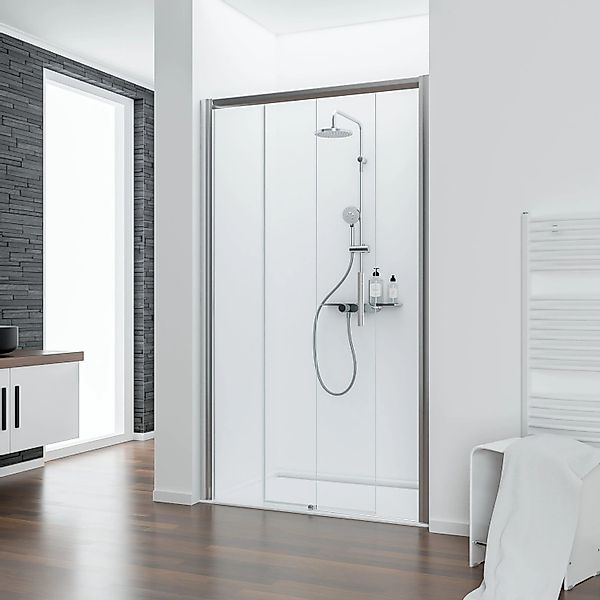 Schulte Schiebetür in Nische Kristall Trend 2-teilig BxH 140 x 200 cm günstig online kaufen