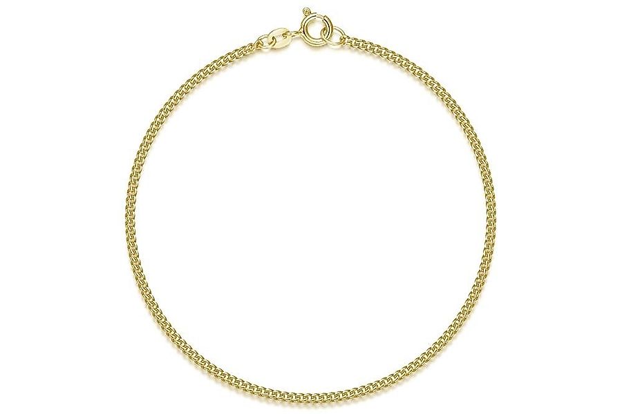 Silberkettenstore Goldarmband Panzerkette Armband 1,7mm - günstig online kaufen