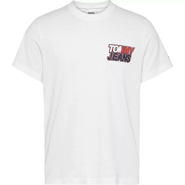 Tommy Jeans Bold Flag Graphic Kurzärmeliges T-shirt XL White günstig online kaufen