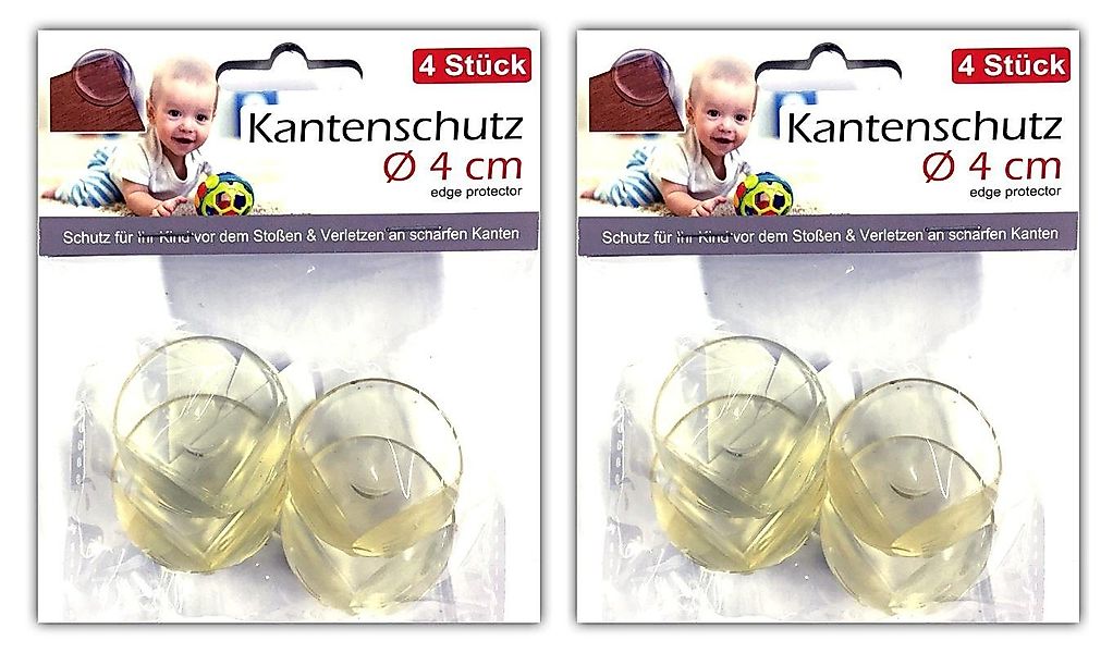 HAC24 Kindersicherung Tischkantenschutz Rund Kinder Baby Kantenschutz Ecken günstig online kaufen
