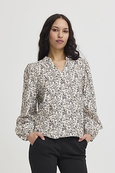 Ichi Langarmbluse IXHARPER Modische Bluse mit günstig online kaufen