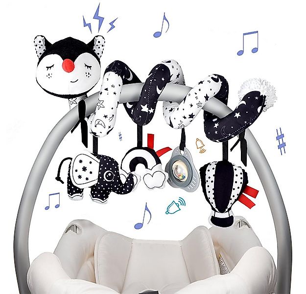 CLTYQ Greifspielzeug Activity Spirale Spielzeug mit Musik,Hängen Kinderwage günstig online kaufen