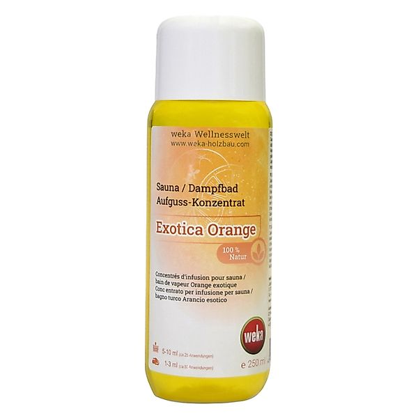 weka Aufgusskonzentrat Exotica Orange, 250 ml, 250 ml günstig online kaufen