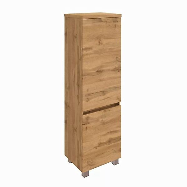 Lomadox Midischrank PESARO-03 Badezimmer Midischrank 40 cm breit in Wotan E günstig online kaufen