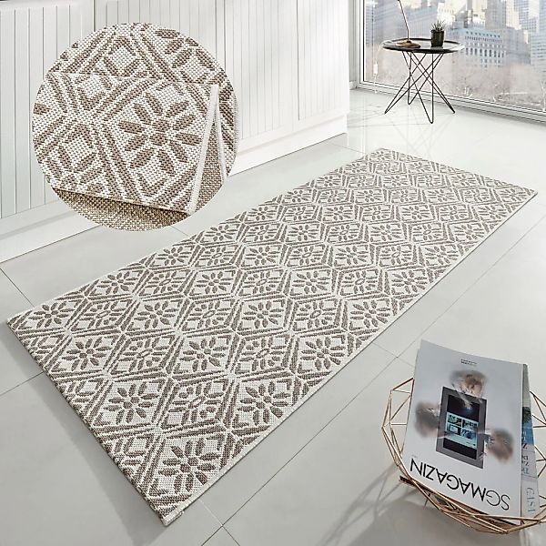 HANSE Home Läufer "Creation" rechteckig 8 mm Höhe Teppichläufer, Küchenläuf günstig online kaufen