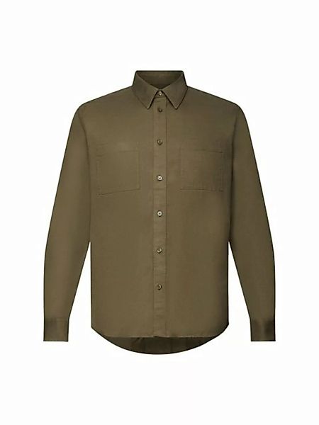 edc by Esprit Langarmhemd Hemd aus Baumwollflanell günstig online kaufen