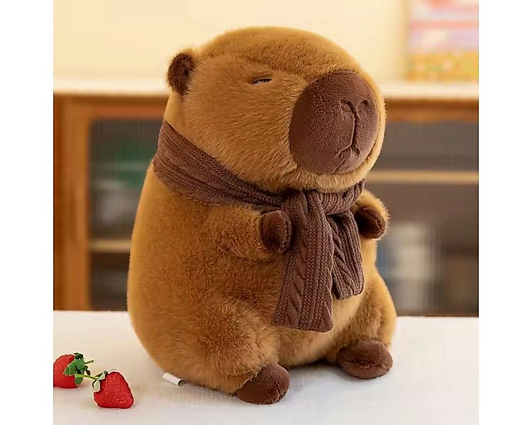 Tinisu Plüschfigur Capybara Kuscheltier - 35 cm Plüschfigur weiches Stoffti günstig online kaufen