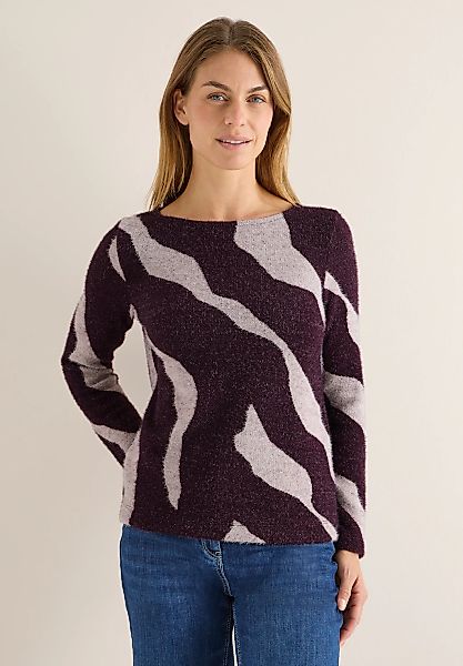 Cecil Langarmshirt, aus softem Materialmix günstig online kaufen