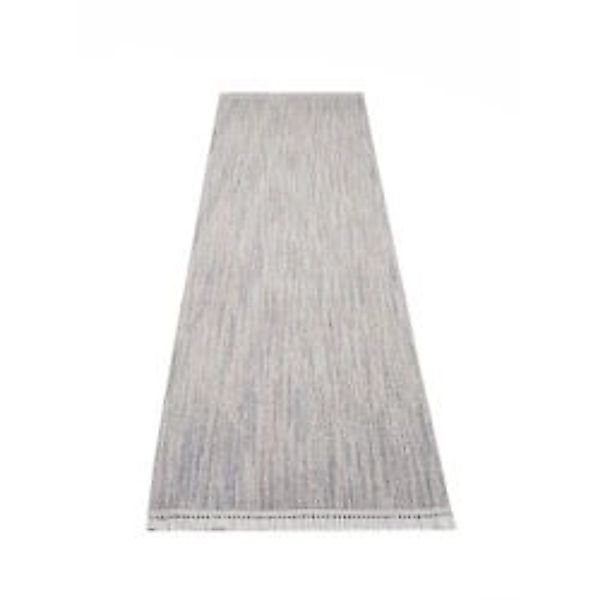 payé Teppich Klassiko 52 Fransen 80x300 cm Grau günstig online kaufen