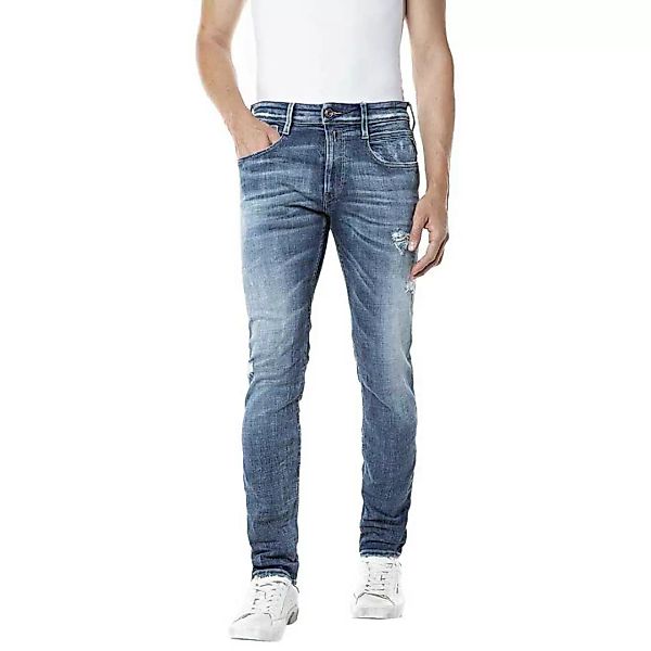 Replay M914y Anbass Jeans 32 Medium Blue günstig online kaufen