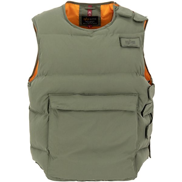 Alpha Industries  Strickjacken Protector Puffer Vest - sage-green günstig online kaufen