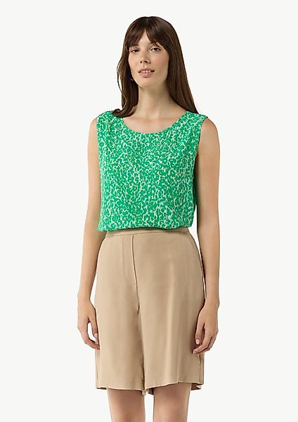 comma casual identity Blusentop Ärmellose Bluse günstig online kaufen