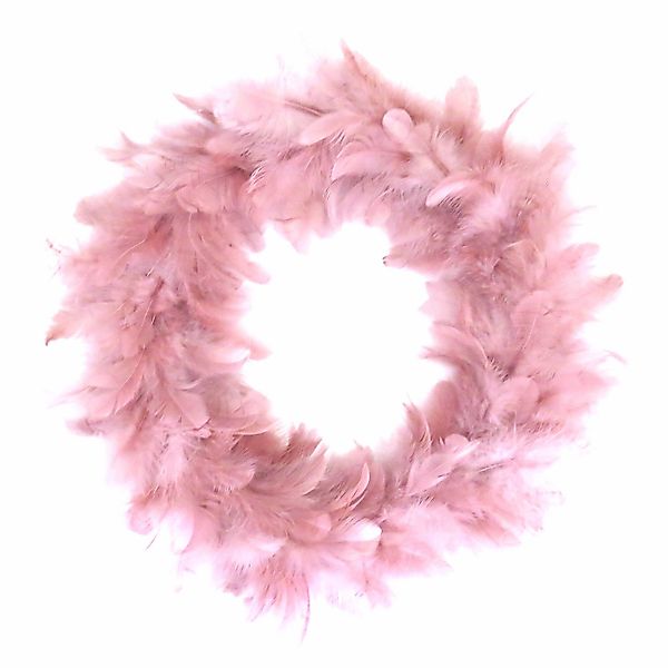 Exner GmbH Garten- & Wohnaccessoires Dekokranz Federkranz Rosa Deko Ostern günstig online kaufen