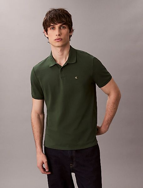 Calvin Klein Jeans Poloshirt "SS CASUAL PIQUE CLASSIC POLO", Mit Rundhalsau günstig online kaufen