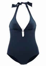 s.Oliver Badeanzug "Tonia" herausnehmbare Cups, im Nacken zu binden, im Rüc günstig online kaufen